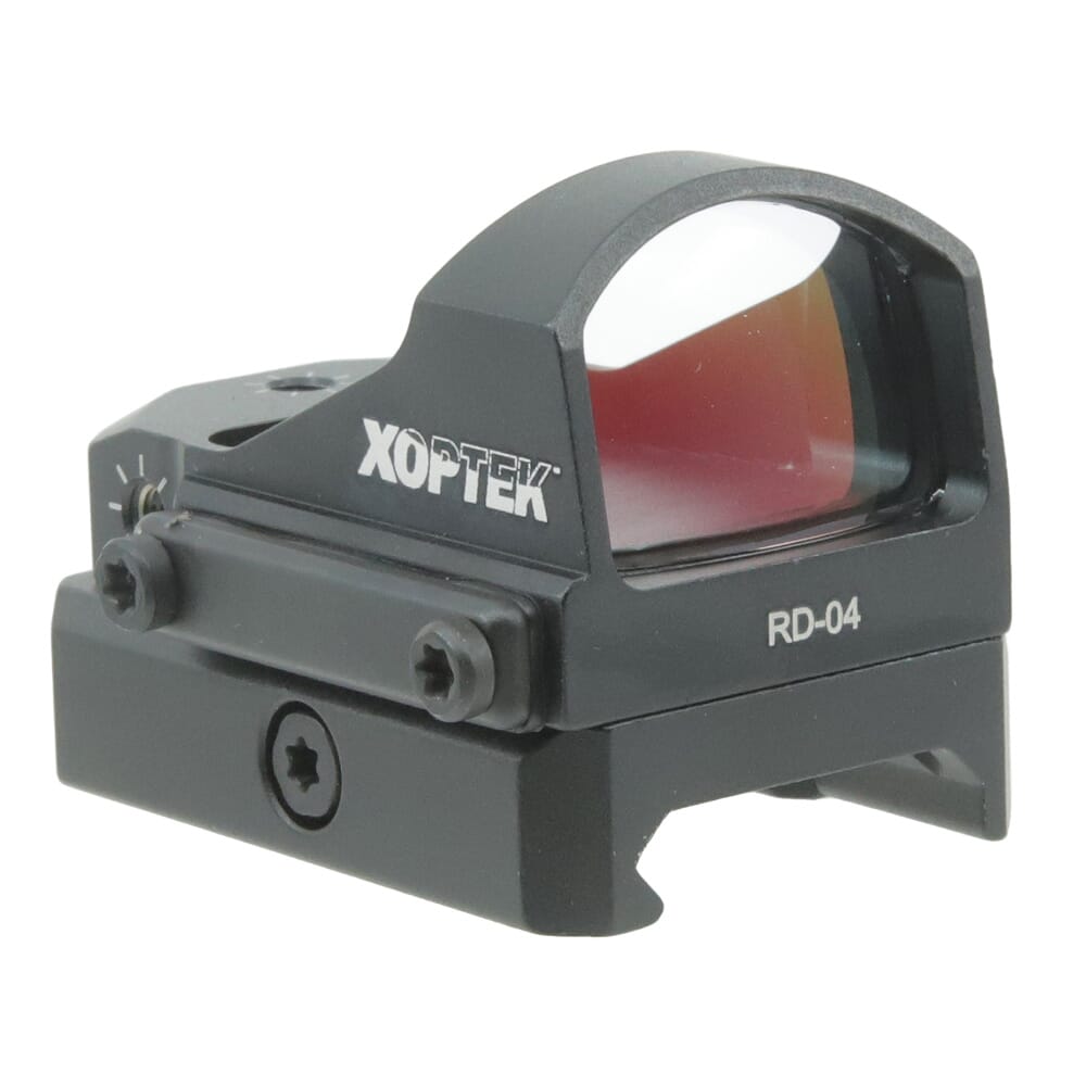 Elcan XOPTEK 4 MOA Micro Reflex Sight w/Picatinny Rail Mount XOPTEK-RD-04A