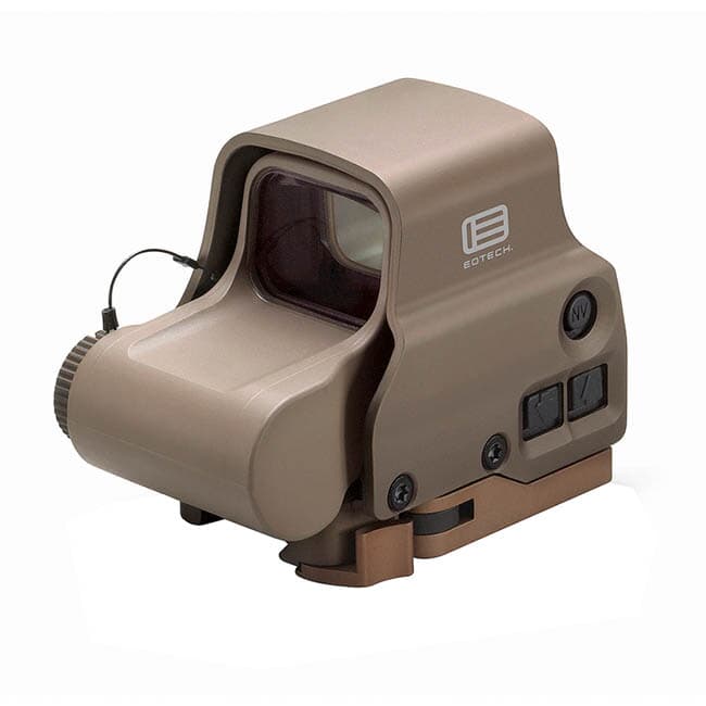 EOTech Holographic Tan Sight 68 MOA Ring 1 MOA Dot QD Lever EXPS3-0TAN