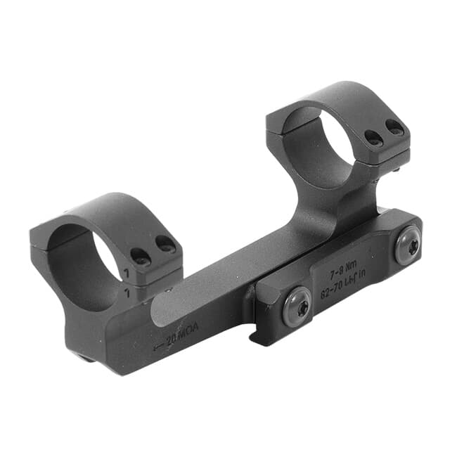 ERATAC One-Piece Ultralight Mount 1&quot; tube 20 MOA 37mm-1.46&quot; high T3022-2024