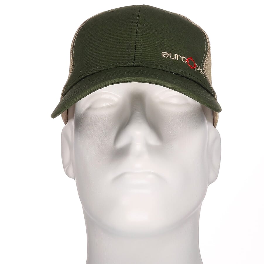 EuroOptic Forest Green/Tan Logo Hat w/ Mesh 190207-2