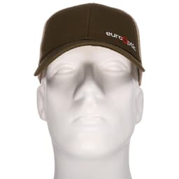 EuroOptic Olive Green/Tan Logo Hat w/ Mesh 190207-3