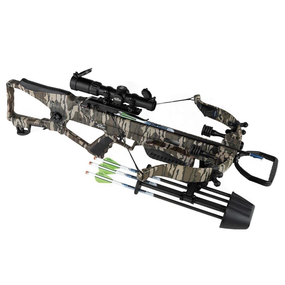 Excalibur RevX Mossy Oak Bottomland w/Overwatch Scope Crossbow E16236