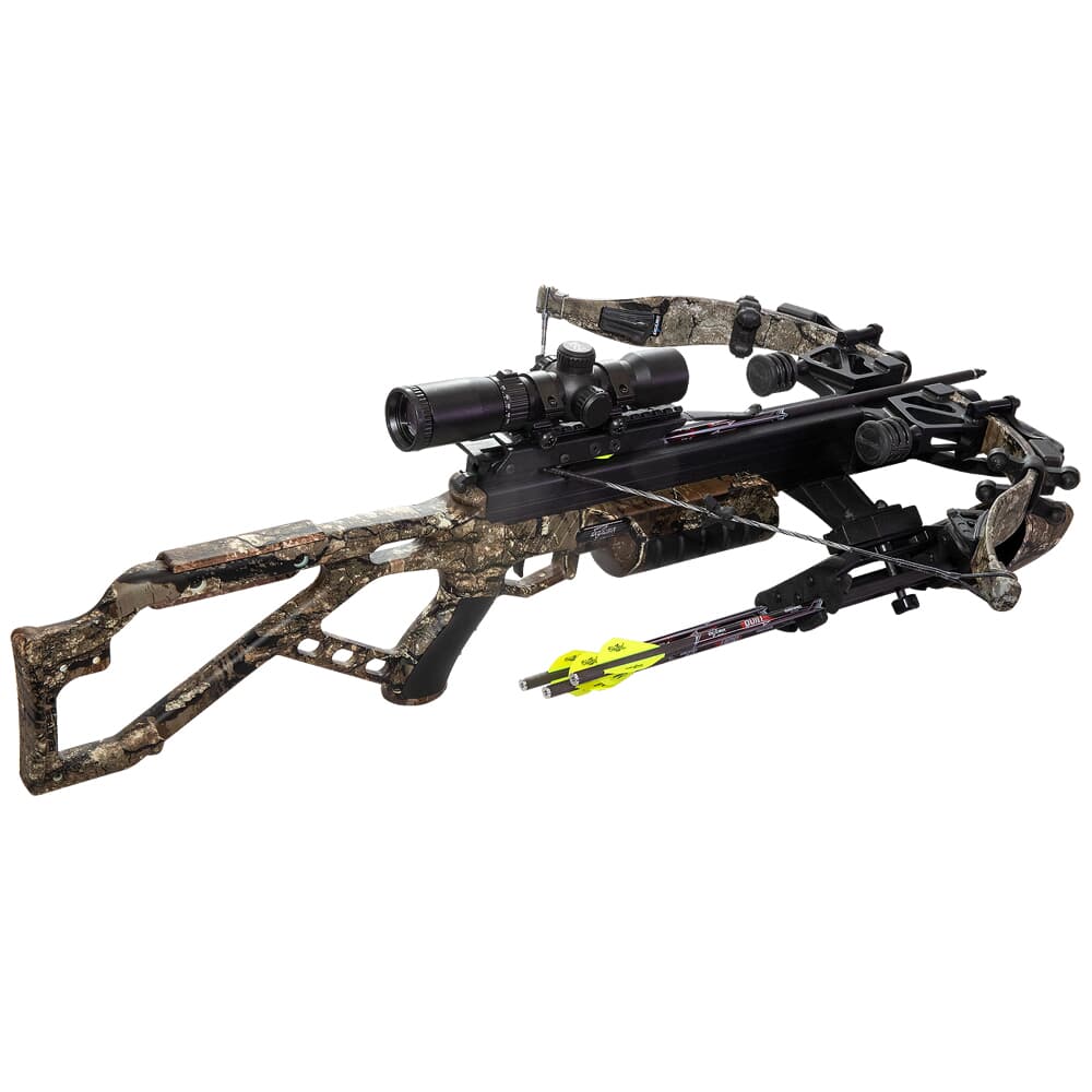 Excalibur Micro 340 TD Realtree Timber PRE-SIGHTED Crossbow w/ Tact 100 Scope E74118