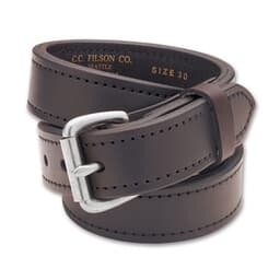 Filson 30 Brown/Stainless 1.25" Double Belt 63205198206