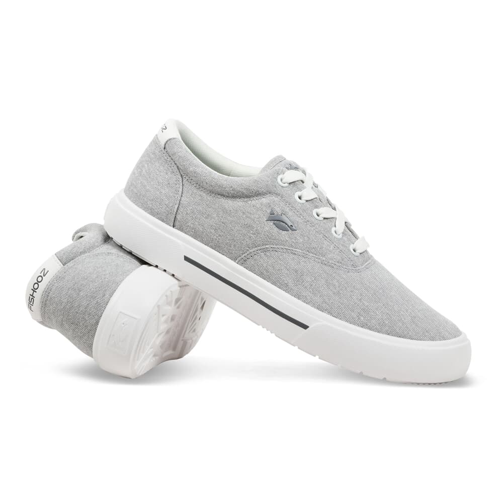 Fishooz Sunwashed Lace Grey/White Shoes SUN-MLC-GRY-M