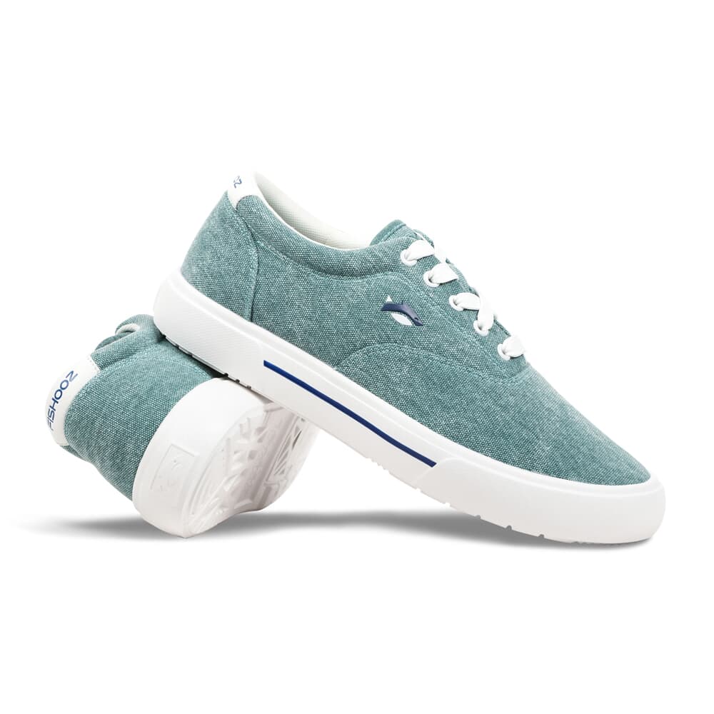 Fishooz Sunwashed Lace Teal/White Shoes SUN-MLC-TEL-M