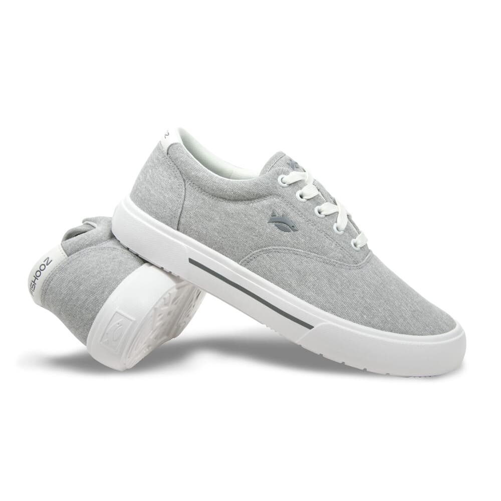 Fishooz Women's Sunwashed Lace Grey/White Shoes SUN-WLC-GRY-W