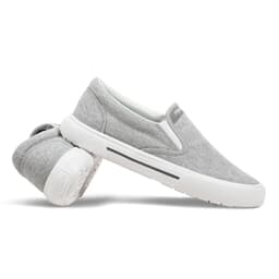 Fishooz Women's Sunwashed Slip-On Grey/White Size 6 Shoes SUN-WSO-GRY-W06