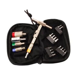 1 Set of Fix It Sticks, 65, 45, 25, and 15 Inch lbs Torque Limiters, 16 Bits, 1/2" Socket & 1/4" Bit Adapter, Deluxe Case FISTLS11
