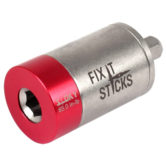 FIS 65in lbs Torque Limiter (includes 1/2" Socket & 1/4" Bit Adapter) FISTL65|FISTL65