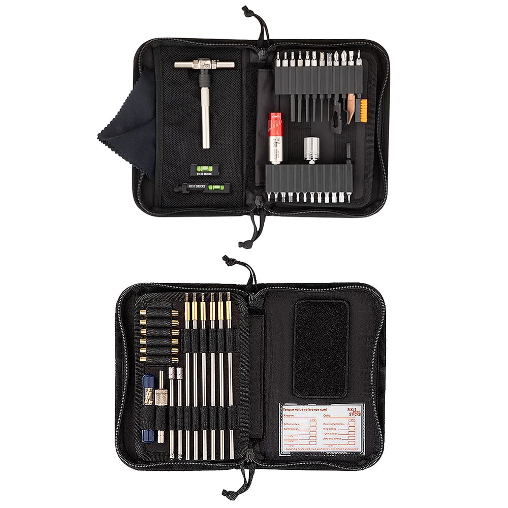  FIX IT STICKS Long Range Gun Maintenance Kit with All-in-One  Torque Driver & Deluxe Carrying Case : Tools & Home Improvement