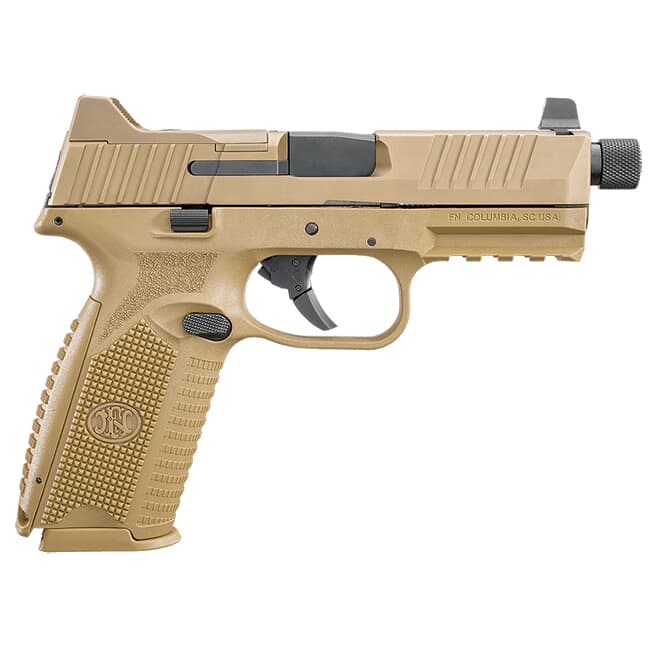 FN 509 Tactical 9mm NMS FDE/FDE NS (2) 10rd Mag - Optics Ready 66-100383