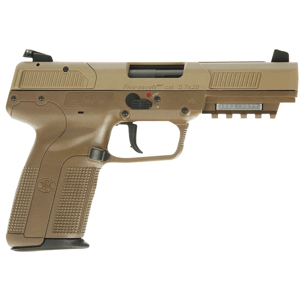 FN Five-seveN FDE/FDE Adj Sight Pistol w/(2) 20rd Mags 3868900753