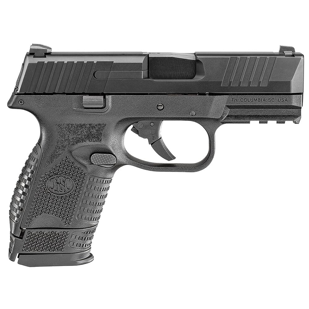 FN 509 Compact 9mm Blk/Blk Pistol w/(1) 12rd and (1) 15rd Mags 66-100815