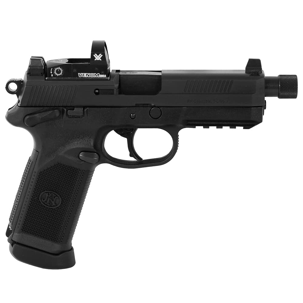 FN FNX-45 Tactical .45 ACP BLK/BLK NS Pistol with 2X15 Vortex Venom Red Dot 66-100657
