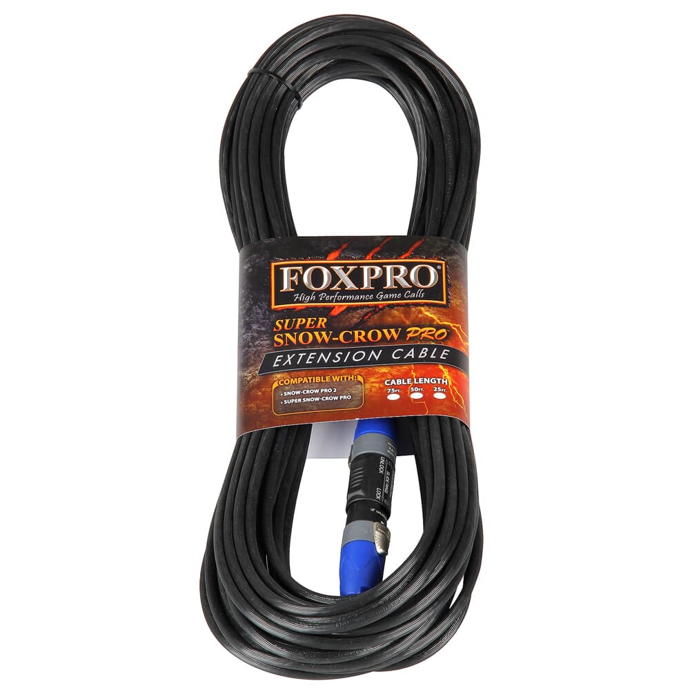 FOXPRO 50ft Super Snow Crow Pro/Pro 2 Speaker Extension Cable CBL-50FT-SCP2-SSCP