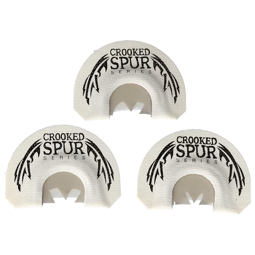 FOXPRO Ghost Spur Diaphragm Turkey Call Combo Pack w/Wide V-Cut, V-Cut Slash &amp; Strut Cut Calls CSGSCOMBO