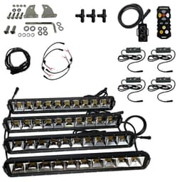 FOXPRO Mudcutter Bow Fishing Light 4 Pack Kit MUDCT4KIT