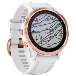 Garmin fenix 6S Pro Rose Gold w/White Band Smartwatch 010-02159-10