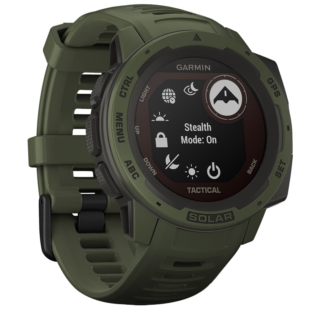 Garmin Instinct Solar Tactical Edition Moss Smartwatch 010-02293-14