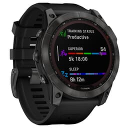 Garmin fenix 7X Solar Slate Gray w/Black Band Smartwatch 010-02541-00
