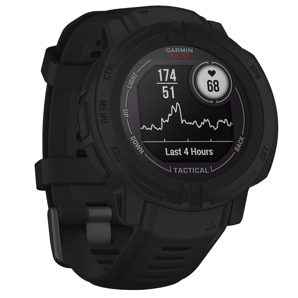 Garmin Instinct 2 Solar Tactical Edition Black Smartwatch 010-02627-13