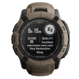 Garmin Instinct 2X Solar Tactical Edition Coyote Tan Smartwatch 010-02805-12