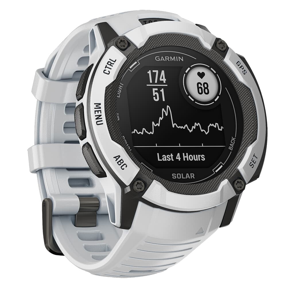 Garmin Instinct 2X Solar Whitestone Smartwatch 010-02805-14