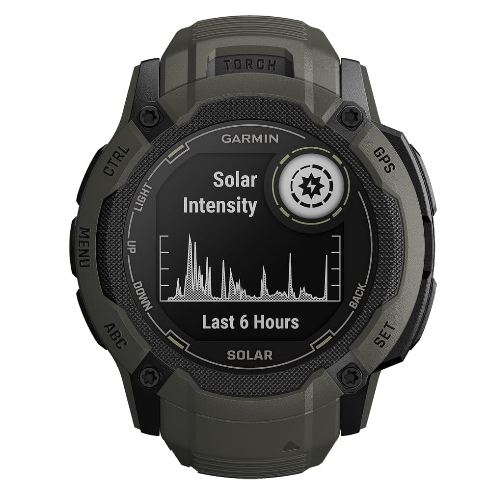 Garmin Instinct 2X Solar Moss Smartwatch 010-02805-15