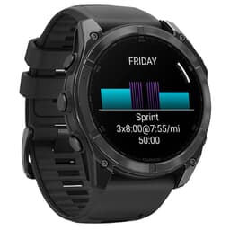 Garmin fenix 8 51mm Slate Gray Steel/Blac w/Black Band Smartwatch 010-02905-00