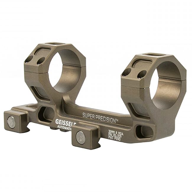 Geissele Super Precision Scope Mount 30MM Desert Dirt Color (Vortex 1-6), for AR-15 05-329S