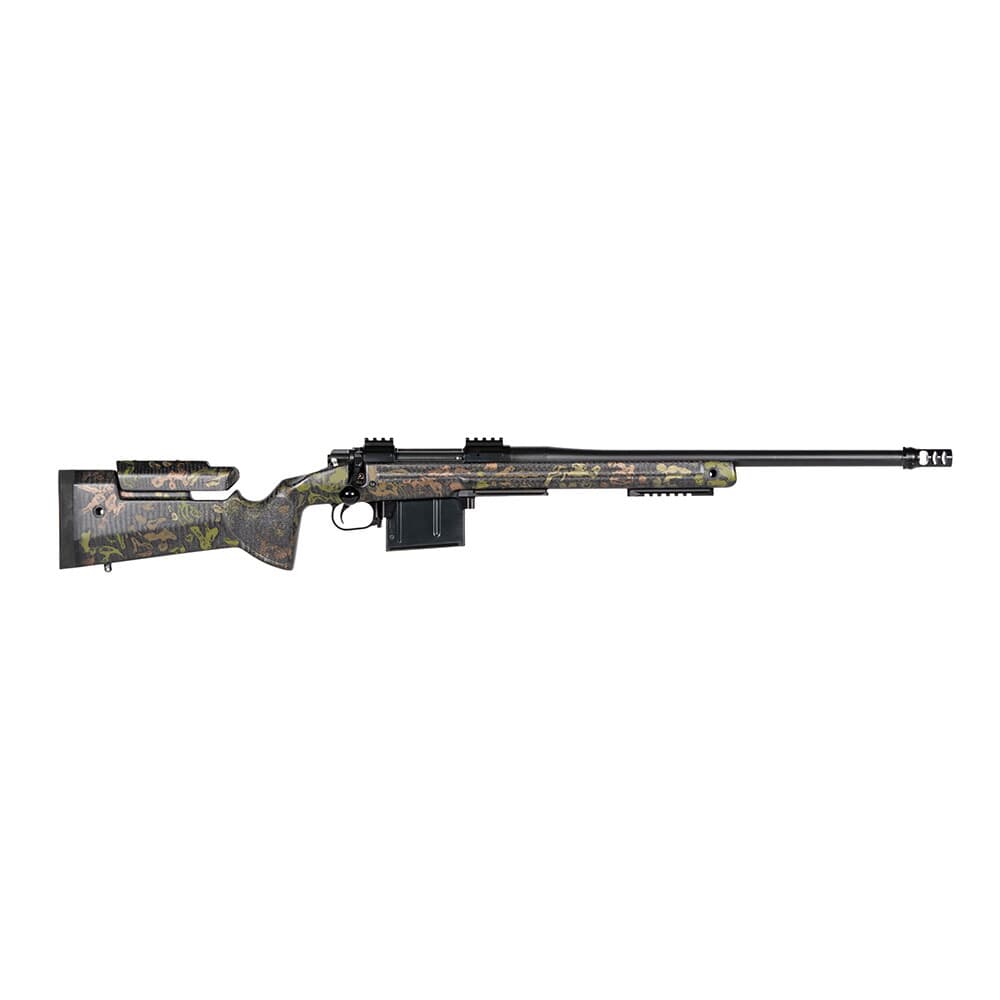 Geissele King Hunter 7mm BackCountry 20&quot; 1:8&quot; SS Bbl Camo Rifle 08-538