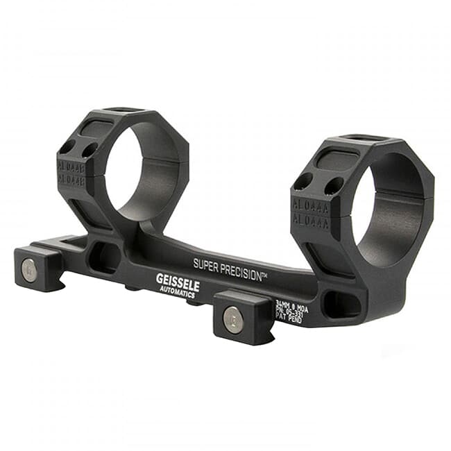 Geissele Super Precision Scope Mount 34MM Black (CQBSS), for SR-25 05-331B
