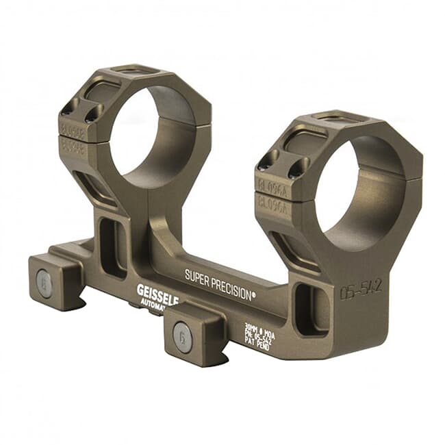 Geissele Super Precision Scope Mount 30MM 1.93&quot; Desert Dirt Color (Vortex 1-6), for AR-15 05-542S