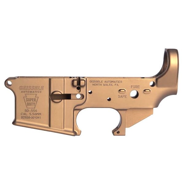 Geissele Super Duty 5.56mm NATO DDC Stripped Lower Receiver 02-1296-SD-S