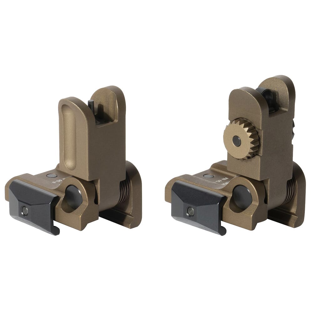 Geissele BUIS Folding Front and Rear Sight DDC 05-1154S For Sale -  EuroOptic.com