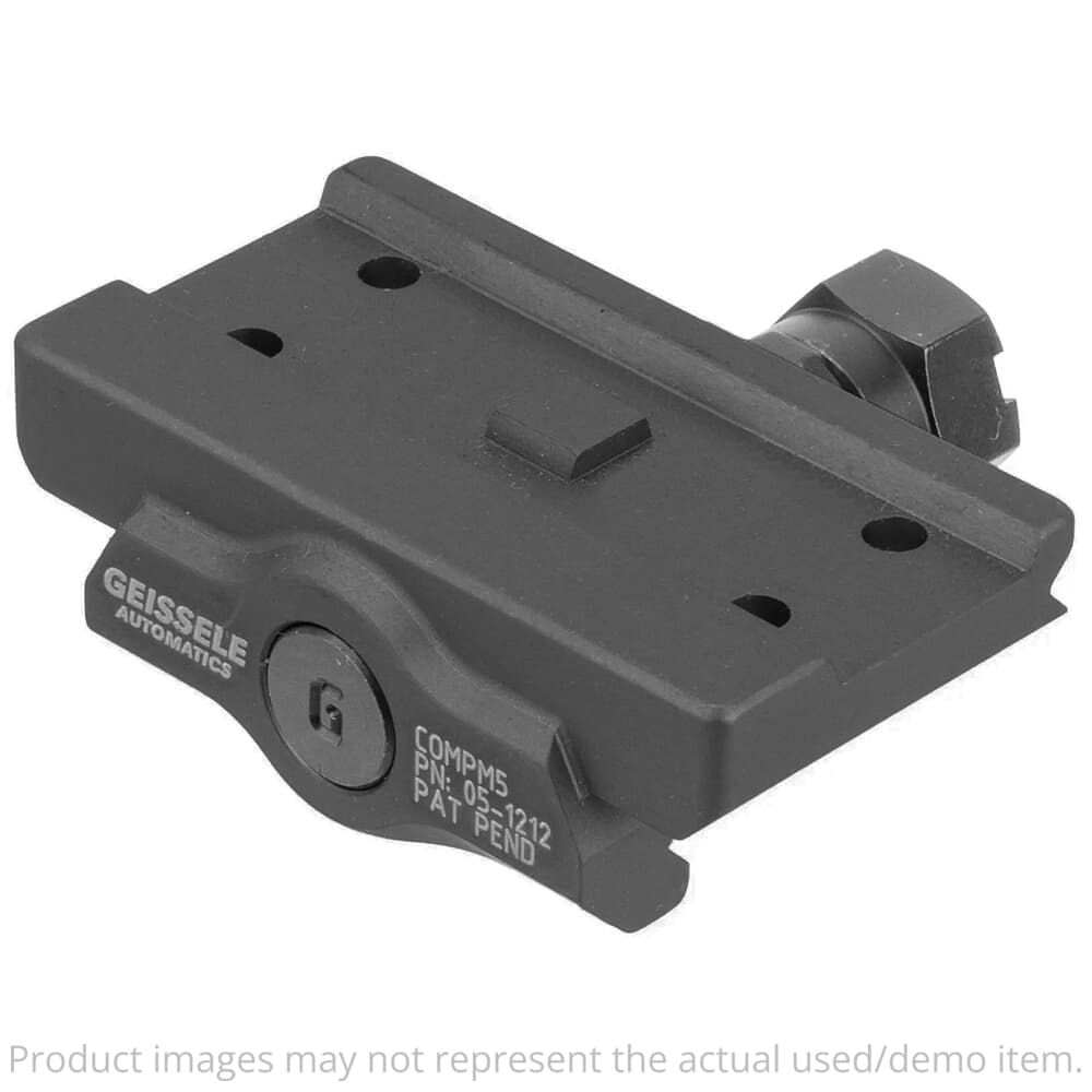USED Geissele Super Precision Aimpoint CompM5S Absolute Co-Witness Black Mount 05-1212B - Mount Marks USED8551