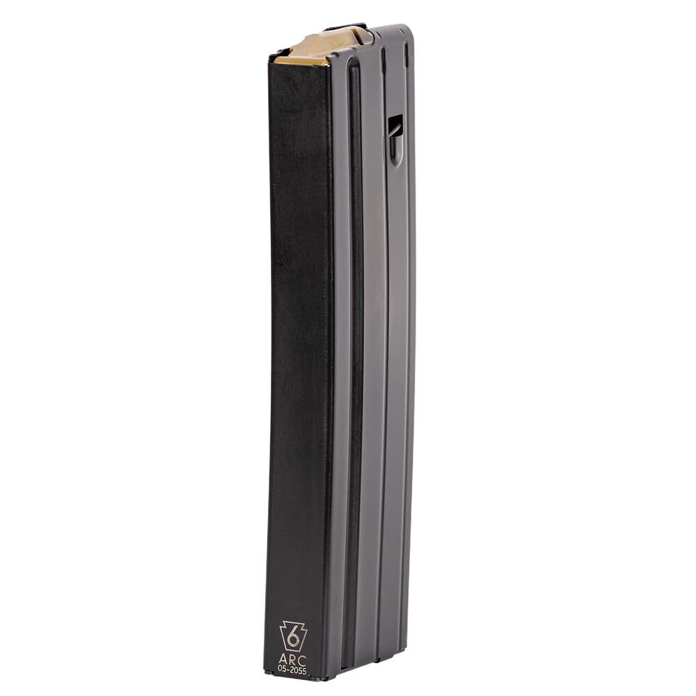 Geissele GFR 6mm ARC 30rd Stainless Steel Blk Magazine 05-2055