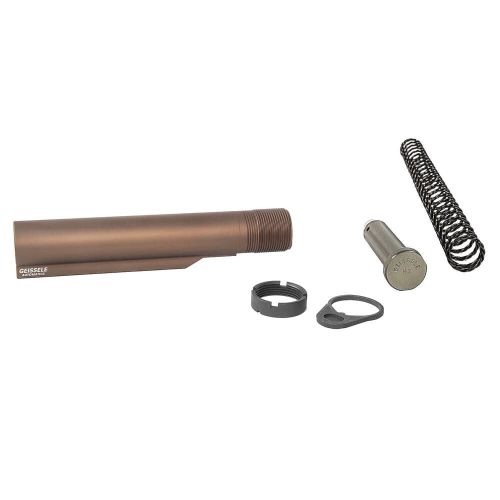 Geissele Premium MIL-SPEC AR-15/M4 DDC Buffer Tube Assembly w/Super 42 Combo H2 08-163S-H2