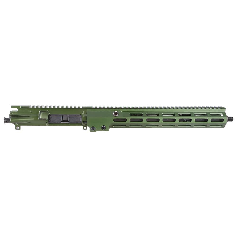 Geissele Super Duty 5.56 NATO 14.5" 1:7" CHF Bbl OD Green Stripped Upper Receiver w/13.5" M-LOK MK16 SMR 08-246ODG
