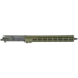 Geissele Super Duty 5.56 NATO 16" 1:7" CHF Bbl OD Green Stripped Upper Receiver w/15" M-LOK MK16 SMR 08-247ODG