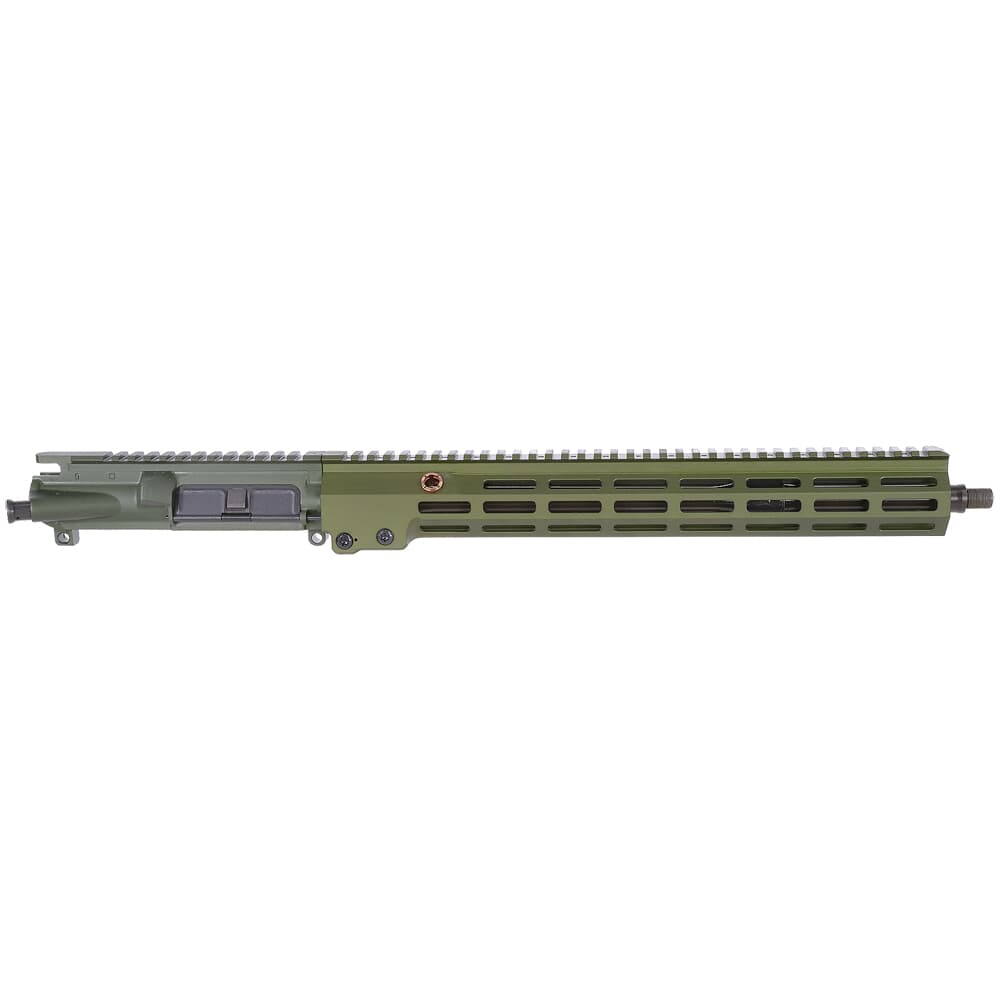 Geissele Super Duty 5.56 NATO 16" 1:7" CHF Bbl OD Green Stripped Upper Receiver w/15" M-LOK MK16 SMR 08-247ODG