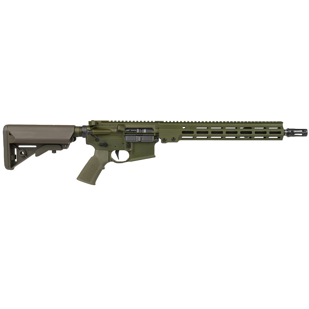 Geissele Super Duty 5.56 NATO 14.5" 1:7" CHF P&W Bbl OD Green Rifle 08-187ODG