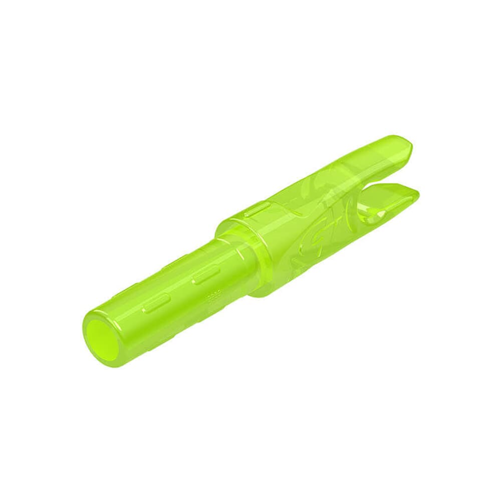 Gold Tip 0.204 Accu-Tough 12gr Fluorescent Green Nock 12pk NOCKATFG12