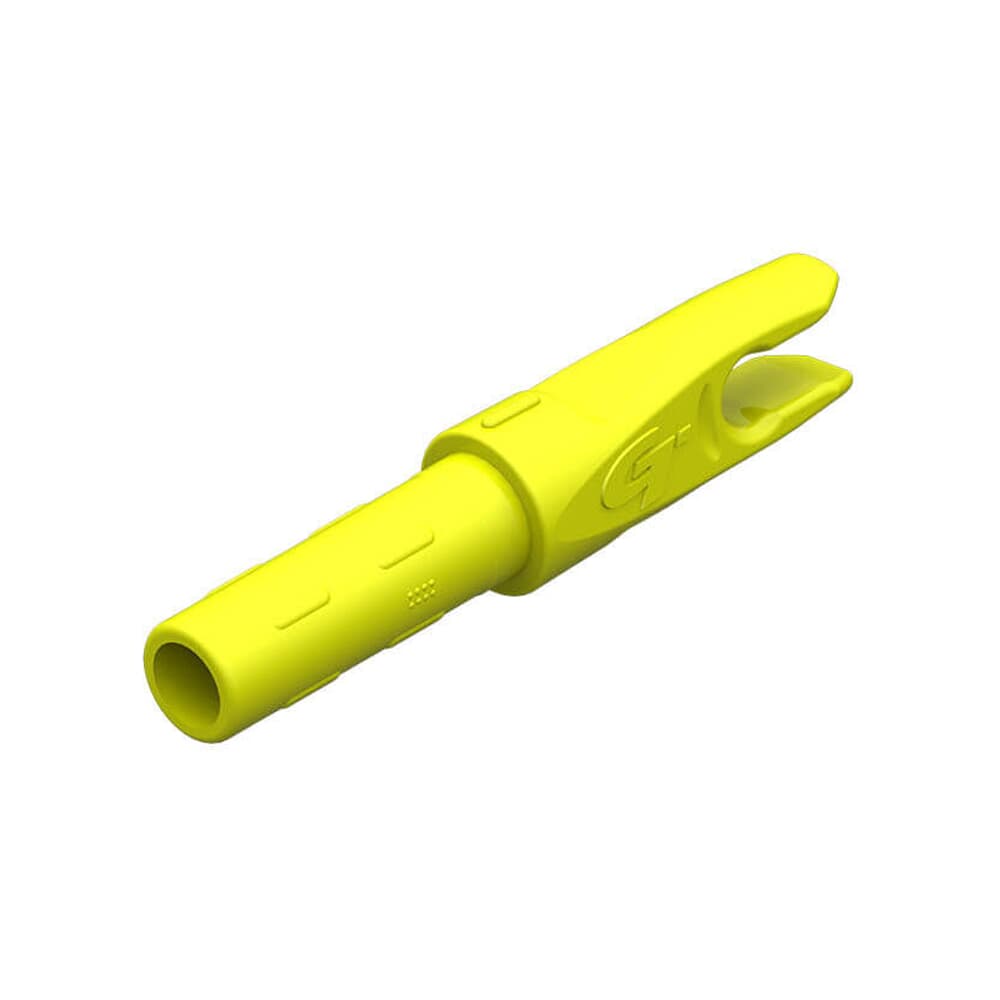 Gold Tip 0.204 Accu-Tough 12gr Yellow Nock 12pk NOCKATYE12
