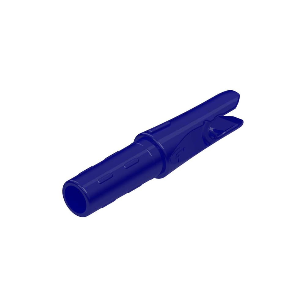 Gold Tip 0.246 Blue Nock 12ct NOCK246BN12