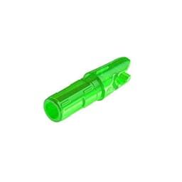 Gold Tip 0.246 Solid Green Nock 12ct NOCK246GR12