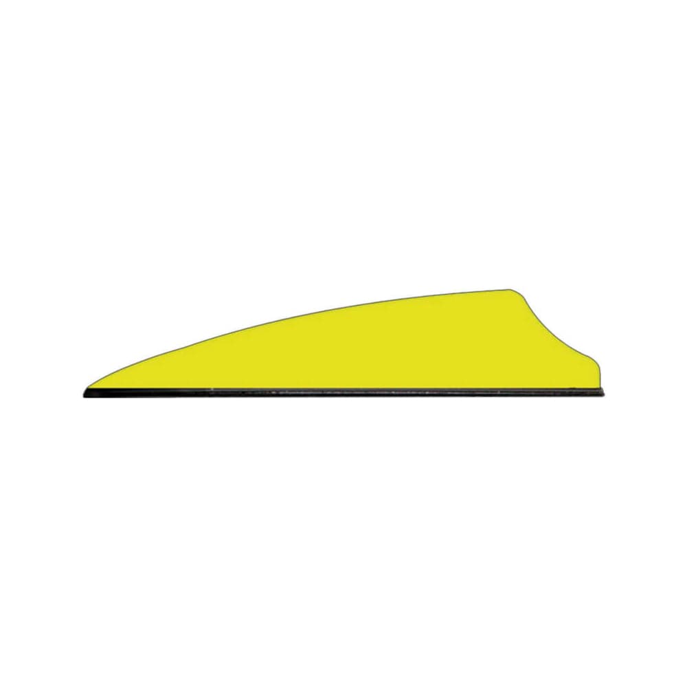 Gold Tip Fusion X II LP 2.1&quot; Fluorescent Yellow Vane 100ct VANE21FY100