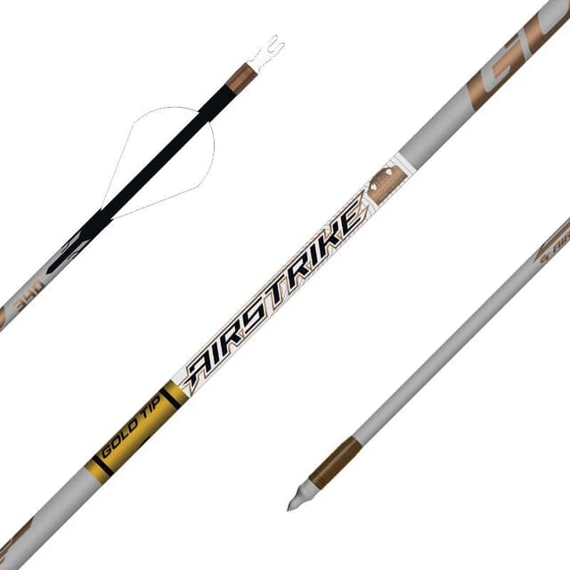 Gold Tip Ted Nugent Arrows White 300 Raptor Vanes 6 pk. main image 1