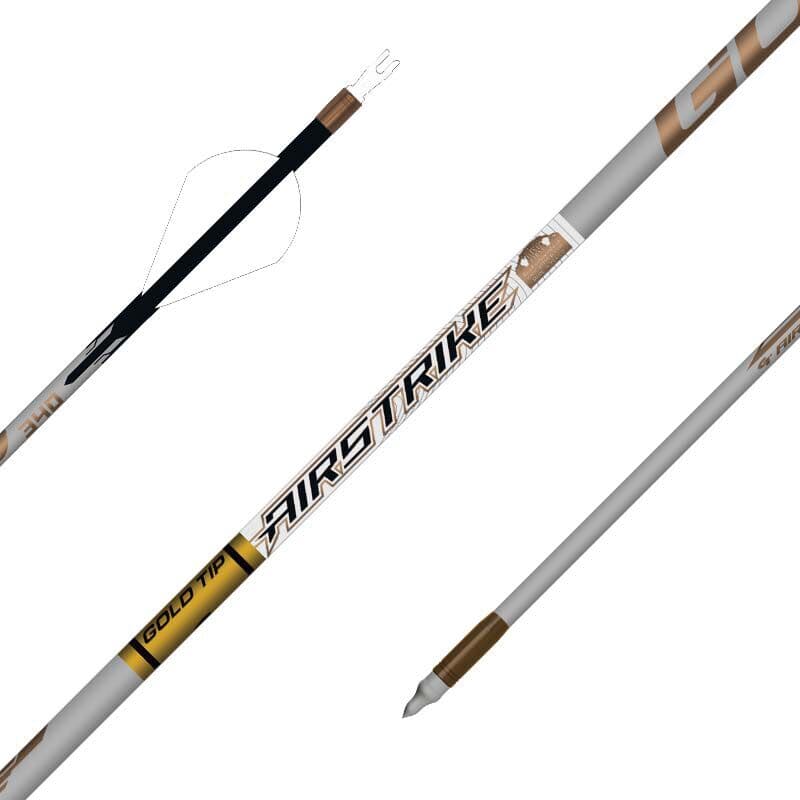 Gold Tip AirStrike Arrows 300 with Raptor Vanes - 6 Pack main image 1
